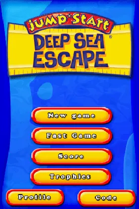 JumpStart - Deep Sea Escape (USA) screen shot title